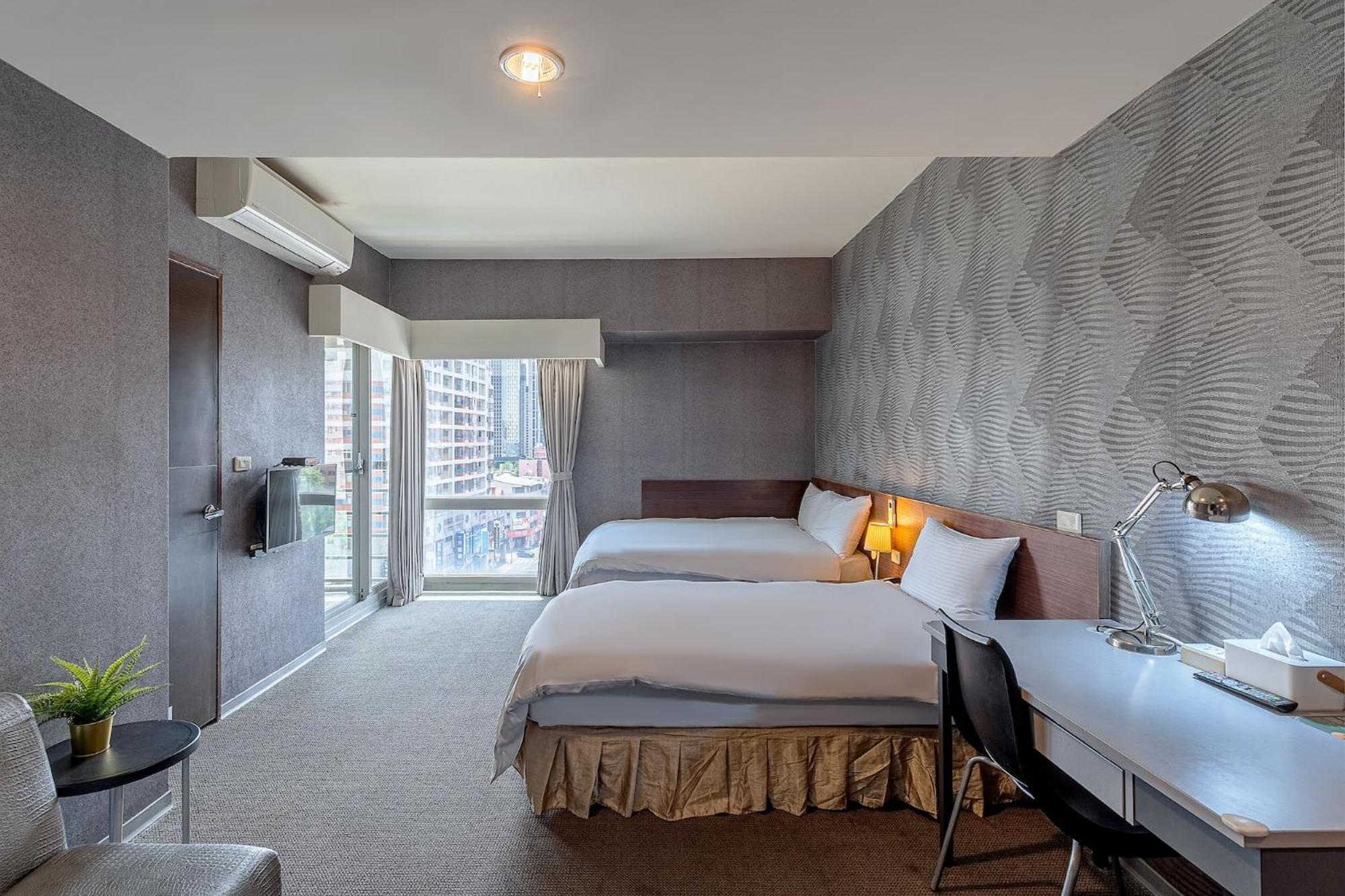 The Galerie Hotel Taichung Exterior foto